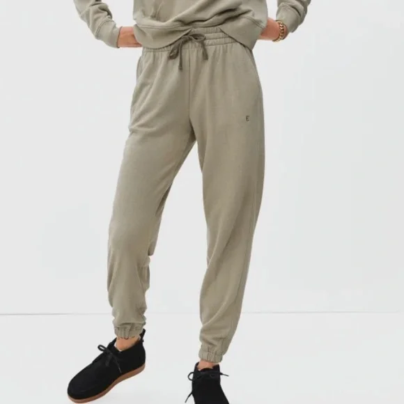 Everlane french terry sweatpant discount